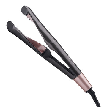 Twist plate curling iron