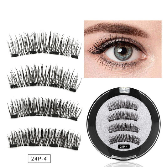 Magnetic False Eyelashes with 4 Magnets