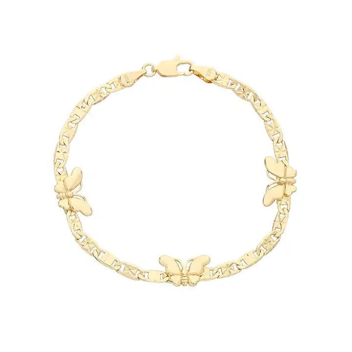 Factory Wholesale Butterfly Chain Bracelet - Stylish and Affordable Jewelry