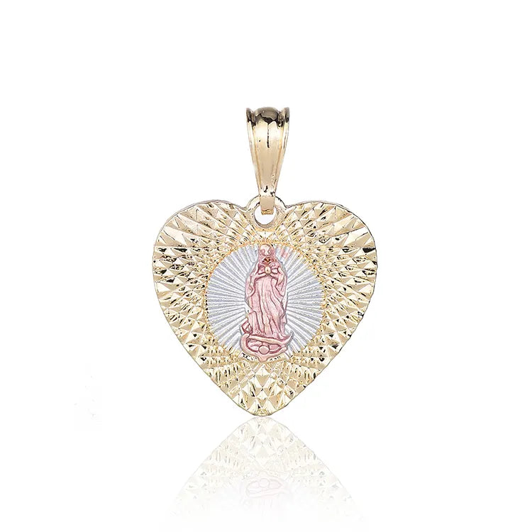 Virgin Mary Tricolor Love Pendant