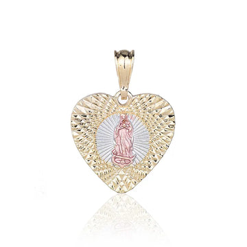 Virgin Mary Tricolor Love Pendant