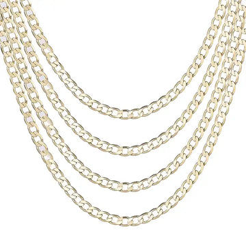 4mm Medium-Thick Chain Lock Necklace