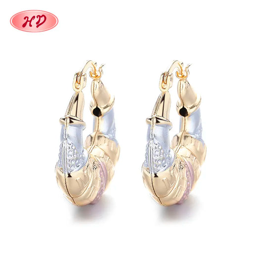 18K Gold-Plated Zircon Earrings – Fashion Jewelry for Women